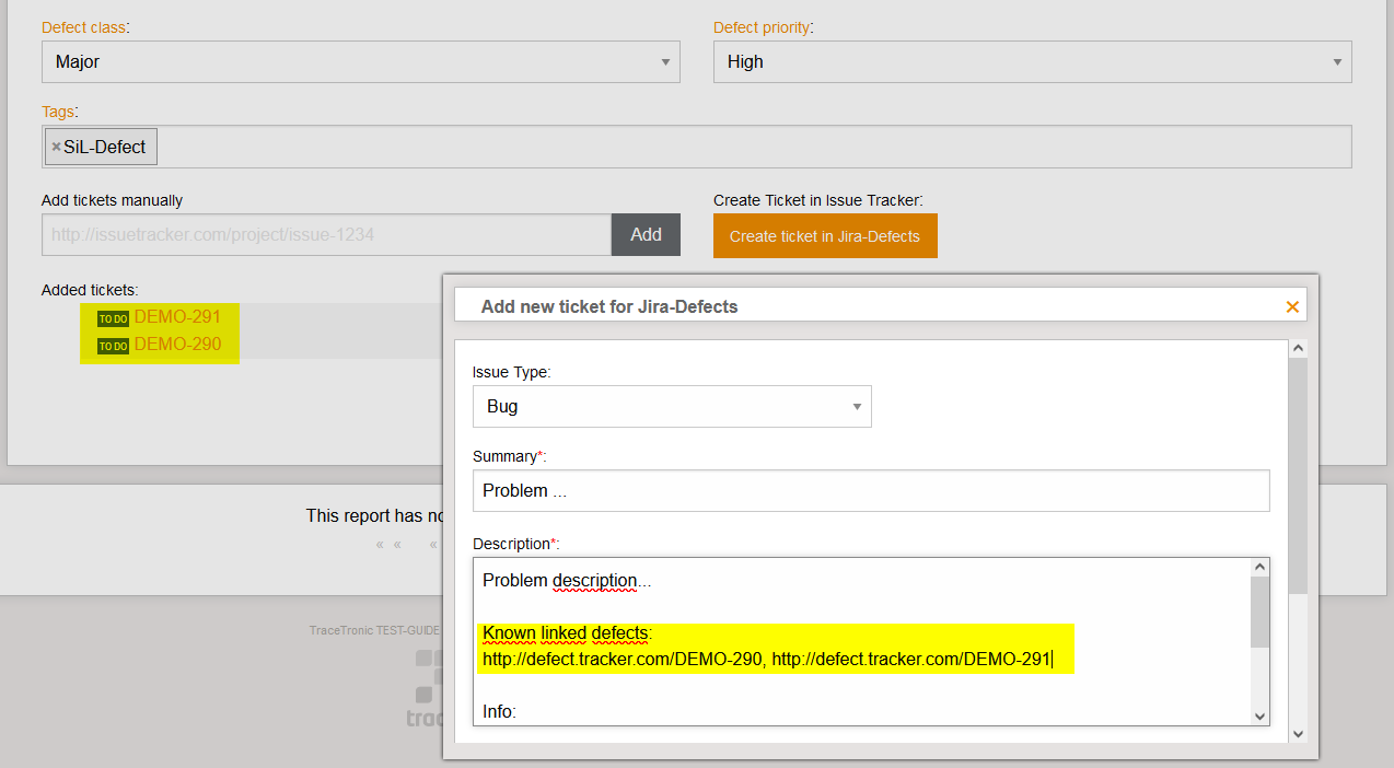 ReviewTemplatesWithKnownLinkedDefects