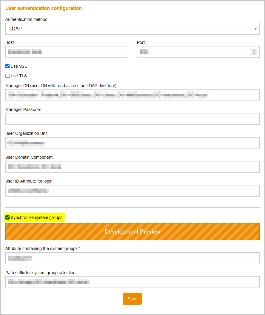 ActivateLdapSystemGroupSynchronization