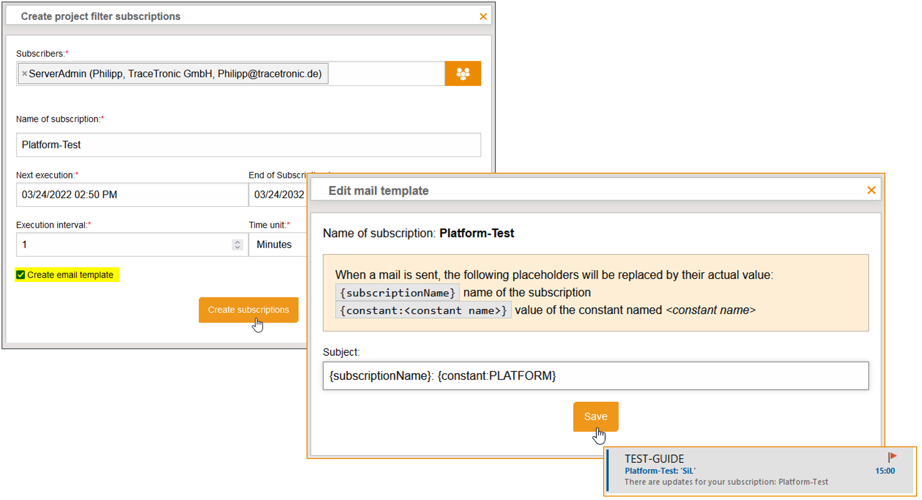ProjectSubscriptionMailTemplates