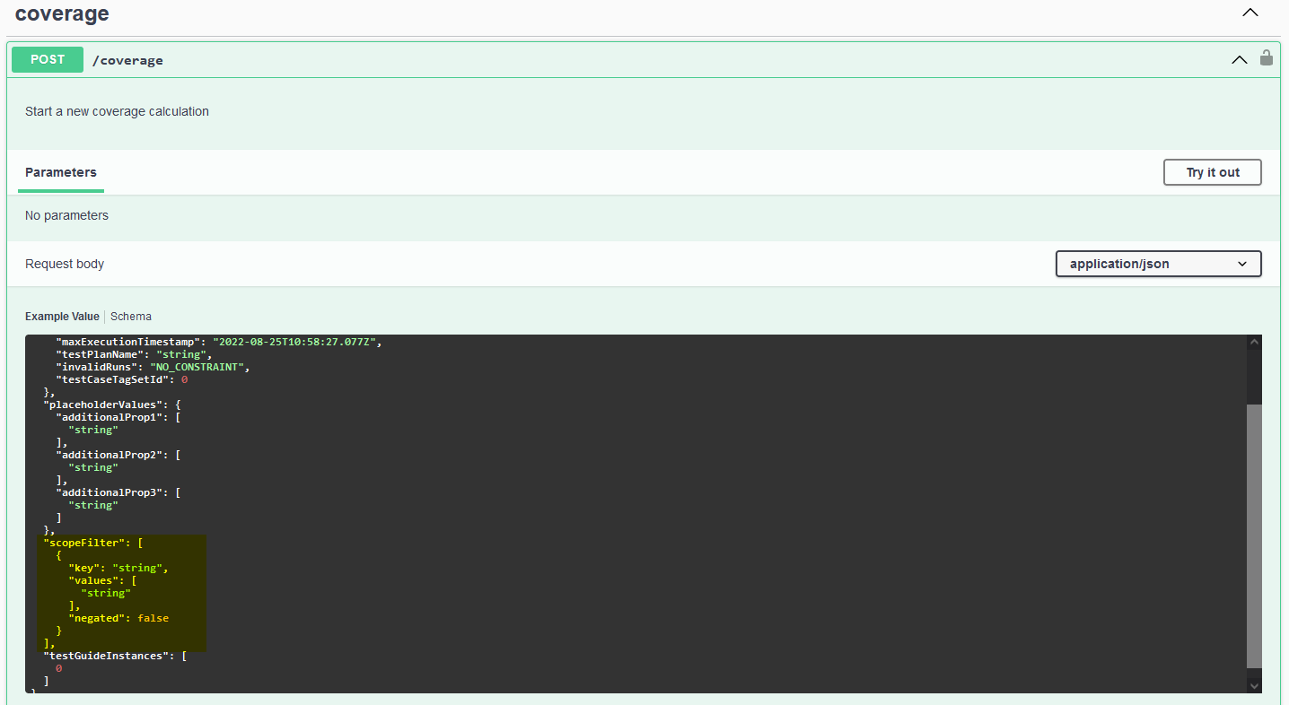 CoverageScopeFilterRestApi