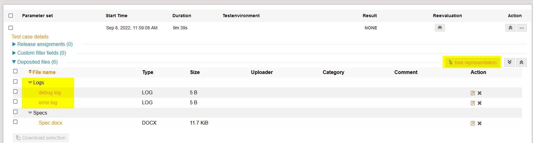ArtifactReferenceLinksTreeView