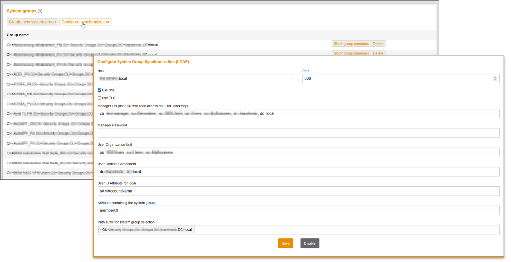 SystemgroupsConfigLdapAndOpenIdConnect