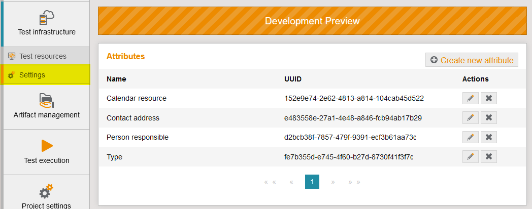 TestInfrastructureSettingsPageAttributes