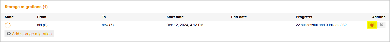 AbortStorageMigration