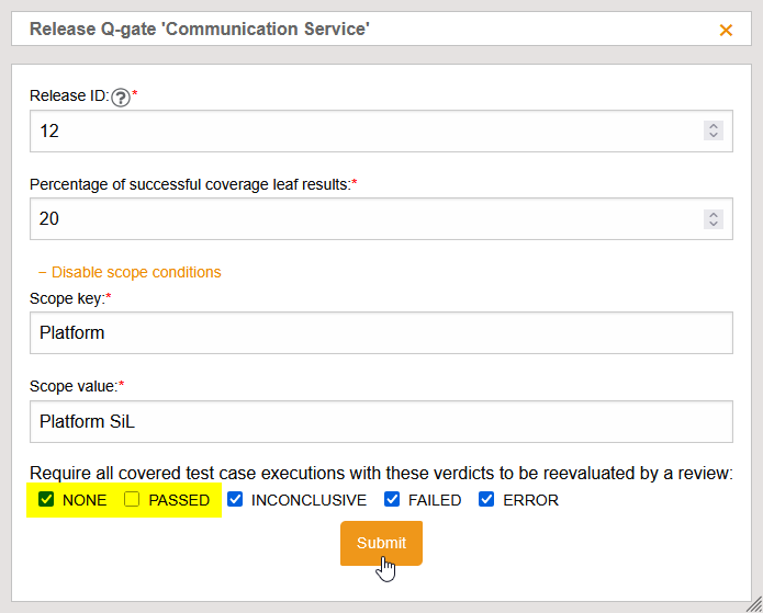 ReleaseQualityGateReevaluationOptions