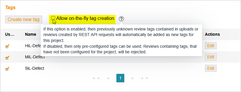 OnTheFlyReviewTagOption