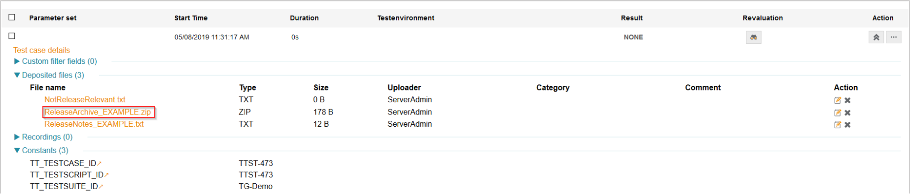 ExportFilesTestCaseDetails