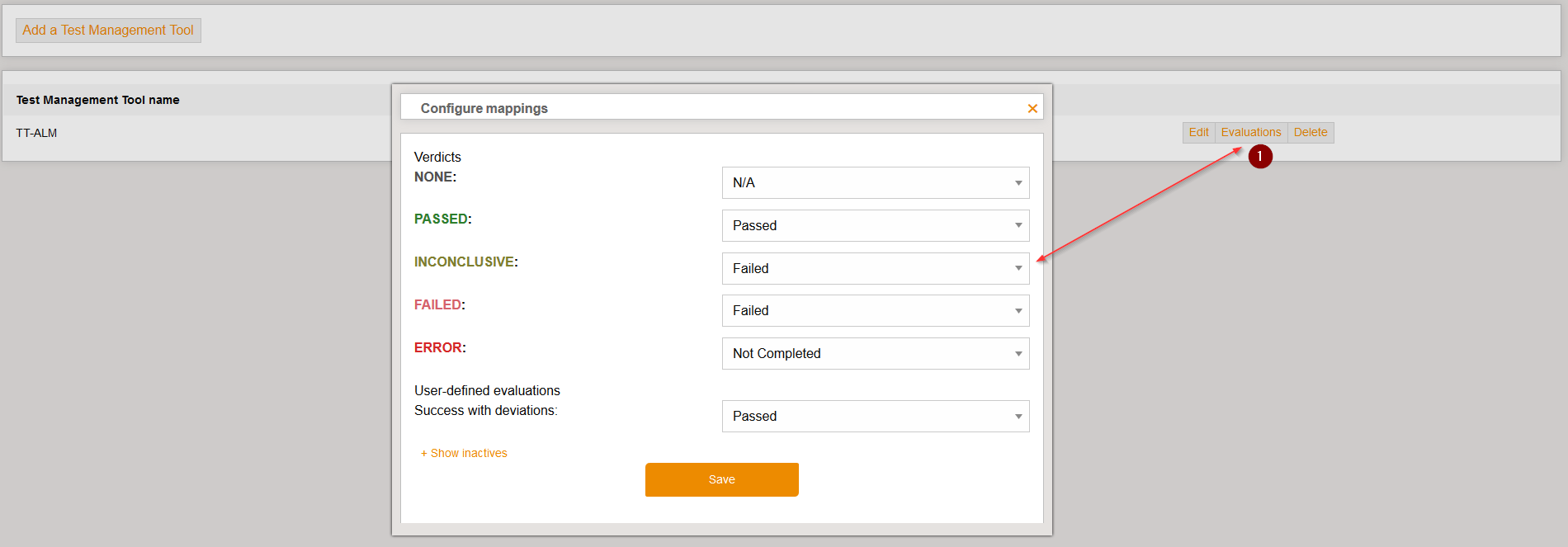 CustomVerdictConfigMapping