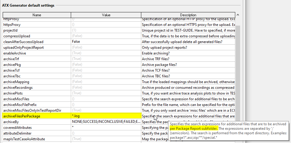 ArchiveFilesPerPackage