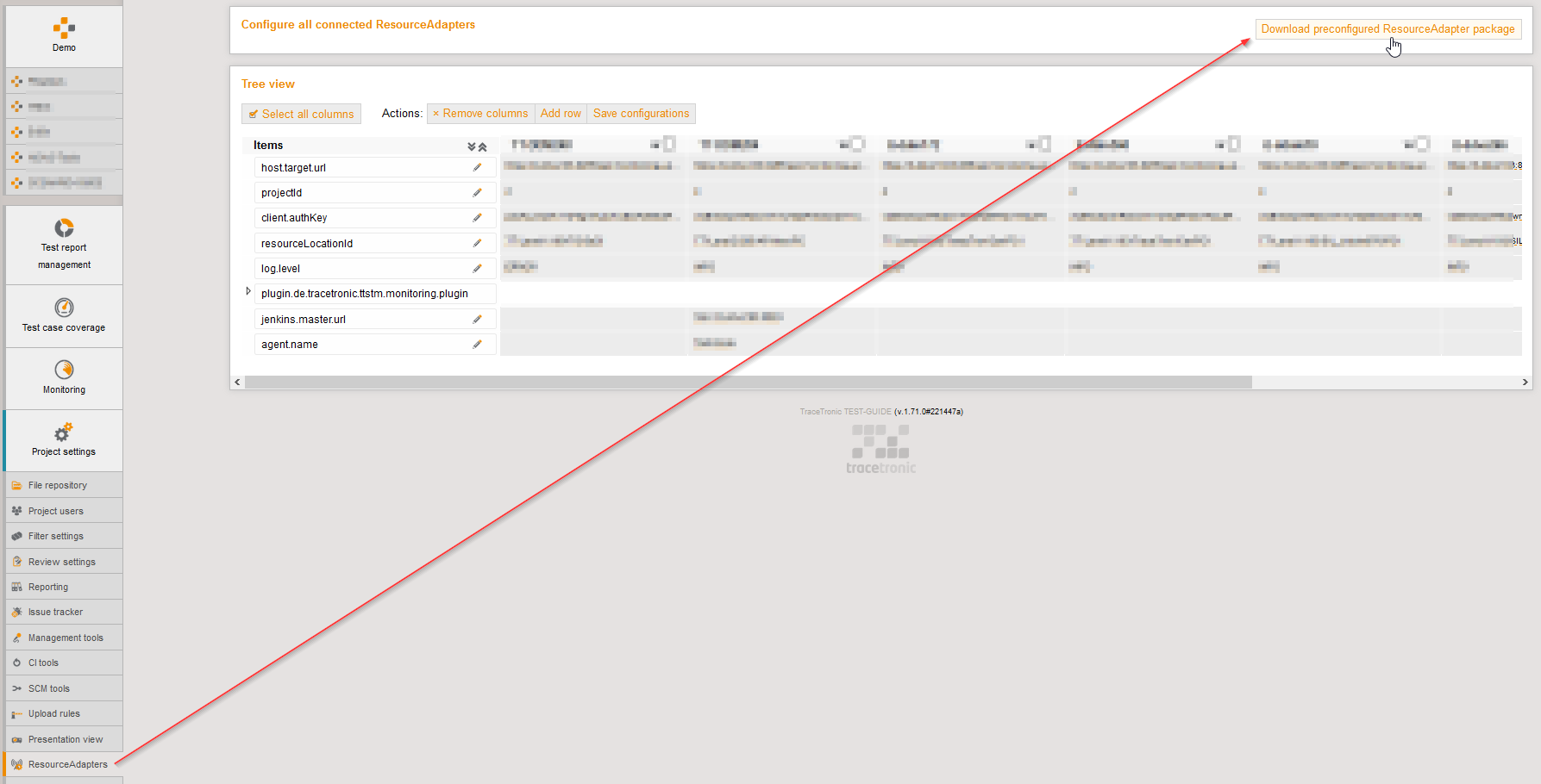 ResourceAdapterConfig