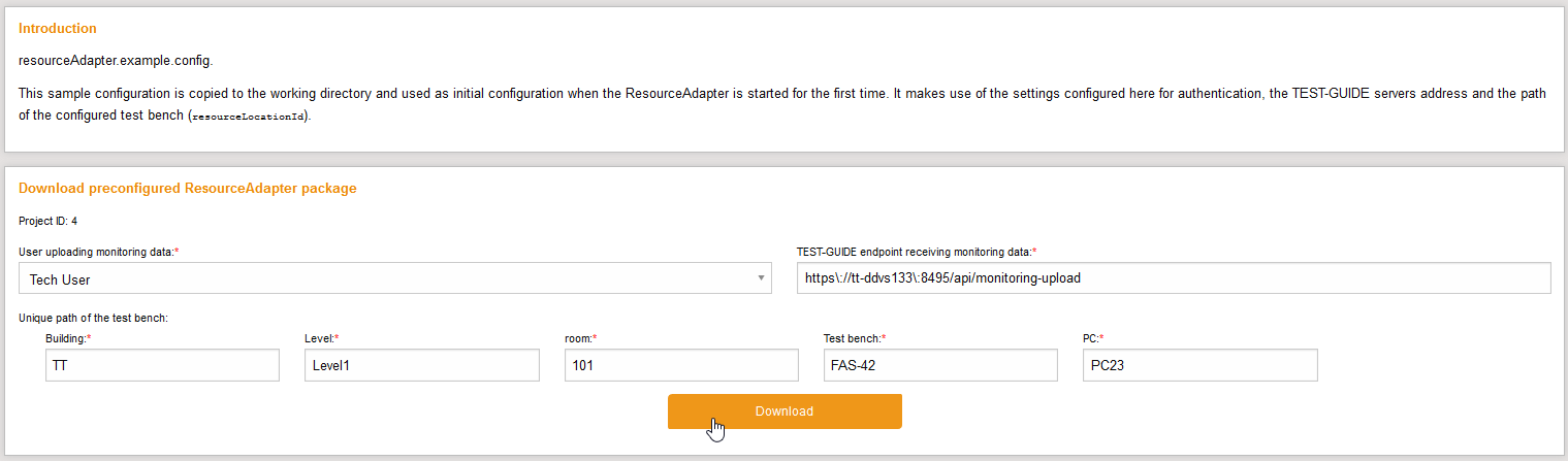 ResourceAdapterConfigSettings