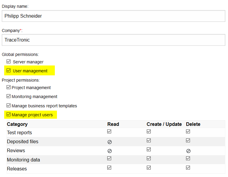 UserRightsManagement