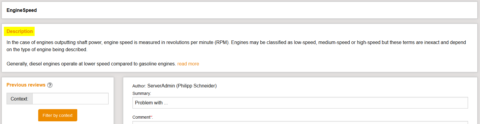 ReviewTestCaseDescription