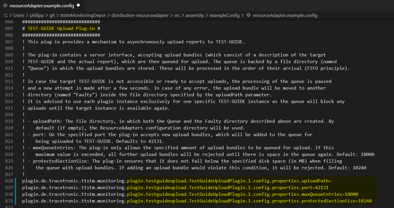 UploadResourceAdapterConfig