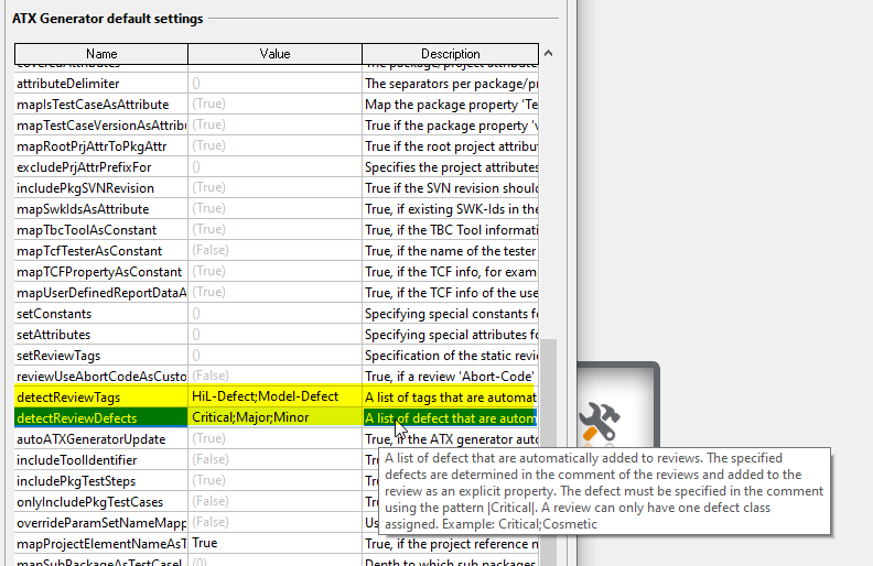 AtxGeneratorReviewTagsAndDefects