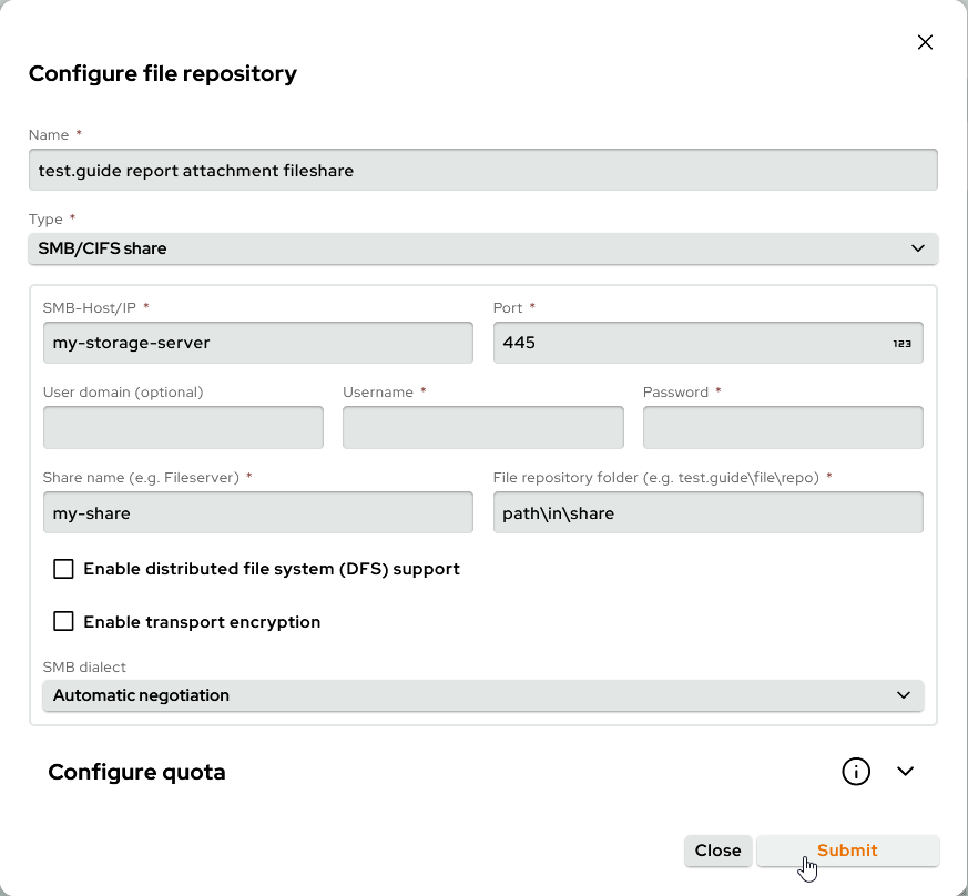 SmbFileRepositoryExample